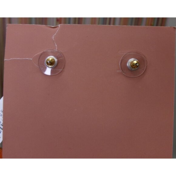 Mignonne Gavigan Frog Earrings With Embroidered Rhinestone Design - Picture 7 of 7